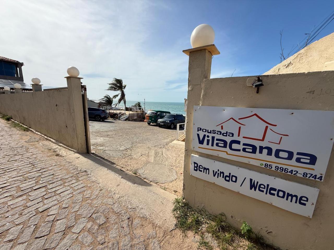 Pousada Vila Canoa Canoa Quebrada Exteriör bild